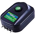 B&K PET Shop B&K SOBO Classical 4 ways Aquarium Air Pump SB 988, Silent Aquarium Air Pump Fish Tank Oxygen, 4 Outlets Adjustable Flow,Fish Tank Pump.