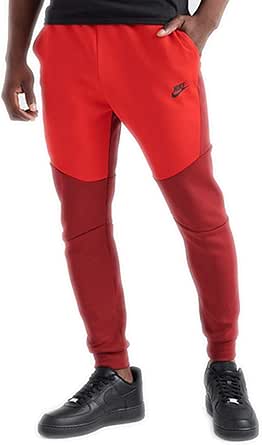 Nike Men's Sportswear Tech Fleece Jogger Pantaloni da Uomo, Team  Red/University Red/Team Red/Nero, M : Amazon.it: Abbigliamento
