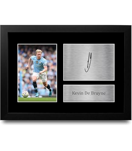 Photo Dédicacée De Vincent Kompany – Manchester City FC – Signée