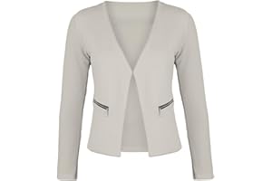 DANAEST Blazer Damen Langarm Kurzblazer Jacke (382)