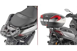 Motorcycle top case support Givi Monokey ou Monolock Yamaha Tricity 300 (20)