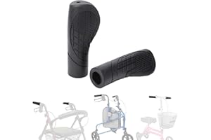 VIDSTW 2 Pièces Poignée de Déambulateur Poignée VTT Poignee VTT Poignées pour Vélo Poignee Velo Enfant Poignee Velo Convient à La Plupart des Déambulateurs à Trois et Quatre Roues