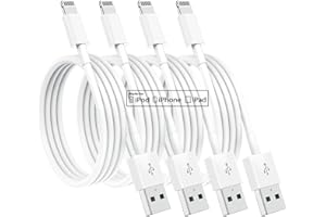 SUSNWERE Cavo iPhone [Certificato Apple MFi] 2m 4Pezzi,Cavo iPhone Originale Apple Caricatore iPhone Ricarica Veloce Compatibile con iPhone 14 13 12 Pro Mini Pro Max/11/11 Pro/11 Pro Max/X/XS/XS Max/XR/8,iPad
