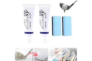 Nihexo Removedor de arañazos instantáneo para palos de golf, mejor limpiador de palos de golf con esponja, elimina eficazmente los arañazos del club de golf, restaurador de pintura definitivo