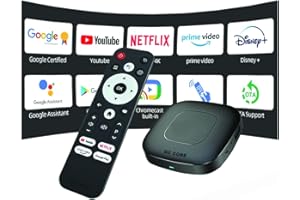 DZ CORE TV Box Android 14 2GB Ram 16GO ROM 4k UHD Smart TV Voice Streaming Dual WiFi Quad Core