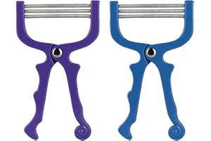 RSYHVG 2 Pieces Handheld Facial Hair Removal Threading Beauty Epilator Tool Removal Threader Remover Spring Facial Hair Epilator Use for Women Face Hair Removing Beauty Tools Random Color