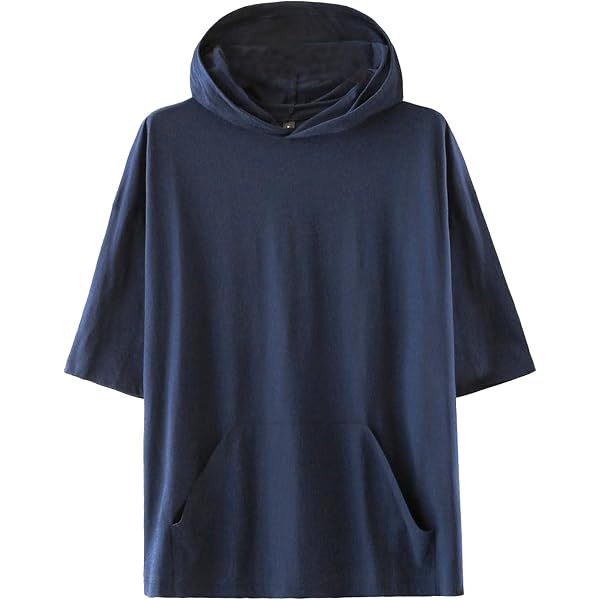 nicticsi Felpa con Cappuccio da Uomo Estivo Maniche Corte Basic Felpe Hoodie con Tasche Slim Fit Casual Sweat-Shirt Colore Solido Bodybuilding Jogging Tank Top A Bianco XS
