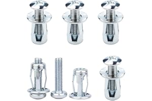 eupdd 30 Pezzi M8 Tasselli per Cavità: M8×30mm Acciaio Inossidabile Dadi a Petalo, Dadi di Espansione, Tasselli a Espansione, Dadi ad espansione, Jack Nuts, Fissaggi per Porte Cave, Lamiera