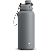 Stevig 1 Hand Leak-Proof Sızdırmaz &Ccedil;elik Termos 1000 Ml Grey ST-214