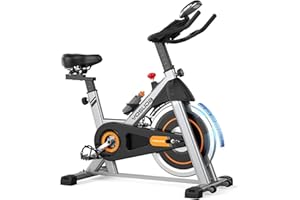 ‎YOSUDA YOSUDA Magnet-Heimtrainer Fahrrad Ergometer - Leises Indoor Bike für Zuhause, Testsieger mit Tablet-Halter & LCD-Display, 136kg Belastbarkeit