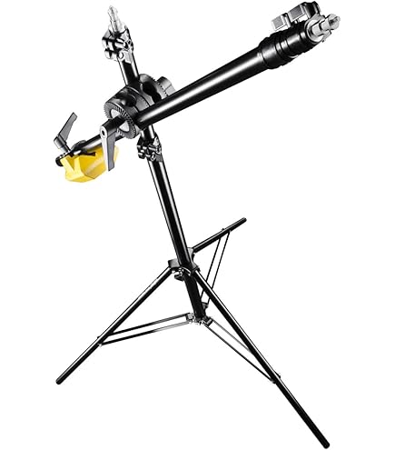 Walimex pro Statiefwielen, Pro 3-delige set, statiefwielen, volledig metaal, wielen 50 mm diameter, met rubberen loopvlak en rem, voor statiefpoten met 18-23 mm diameter, voor lichtlampen en