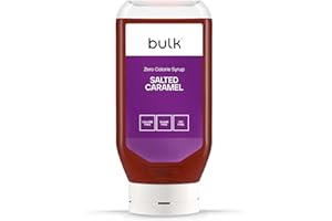 Bulk Zero Calorie Syrup, Sugar Free, Salted Caramel, 400 ml