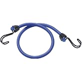 Master lock 3017E Elastic Ropes with Hooks, Pack of 2 Tensioners, Inverted Hook, Optimal for Holding Small Loads, Camping, Mo