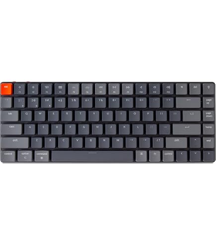 Keychron Low Profile Mechanical Red Switch-Set keyboard switches Transparant, 110 stuks