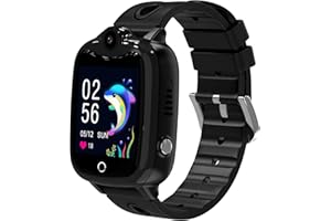 ELEJAFE 4G Smartwatch dla dzieci, wodoszczelny zegarek GPS dla dzieci