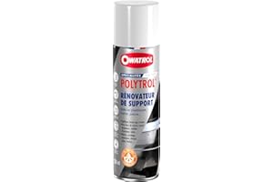 OWATROL – POLYTROL – Rénovateur Plastiques et Multi-Surfaces Matériaux et Rénovateur Voiture Maison Sol Mobilier de Jardin Moto Pierres Marbre Métaux – Rénovateur Extérieur – Aérosol - 250 ml