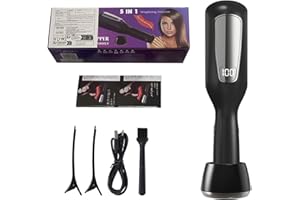 TARANGE 2 En 1 Coupe Fourche Cheveux, Avec Ions Négatifs, élimine Les Pointes Fourchues Et Les Cheveux Abîmés, Cheveux Sains Et Brillants, Rechargeable Par Usb, Idéale Pour La Maison Et Les Voyages (Noir)
