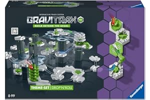 Ravensburger - Gravitrax Pro Set Drop n' Roll | Circuito Canicas con 190 Piezas | Rompecabezas Niños con Canicas | Juegos para Niños De 8 Años | Juegos Mesa Compatibles con Todos Los Gravitrax