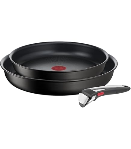 Set De 3 Poêles QDESIGN En Fonte Légère à Structure Nid D'abeille - Anti-adhésif, Sans PFOA - Compatibles Induction - 20, 24, 28 Cm - Vert + 3 Protège-poêles Inclus