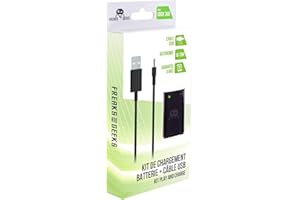 FREAKS AND GEEKS Batterie 3600 mAh + Câble de recharge pour Xbox 360
