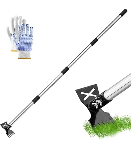 Verdemax 3282 Binette Carrée Et Cœur - Serfouette Polyvalente Pour Jardin Potager Et Petits Espaces