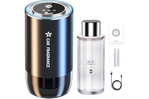 THAELY Diffusore d'Aria Intelligente per Auto | Aromaterapia Ricaricabile da 50 Ml | Per Auto/Soggiorno/Bagno