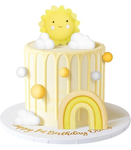 Personalized Sun Cake Topper | Acrylic Cake Topper | First Birthday - View #8