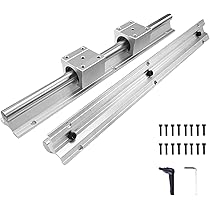 Guida Lineare SBR16 500mm - Set Con 2 Alberi E 4 Blocchi, Per CNC Fai-Da-Te - Foto 6