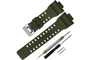 RIHAHISY Replacement watch bands for Casio GLS-8900/GW-8900/GA-110/GA-100C/GA-120/GD-110/GLS-100