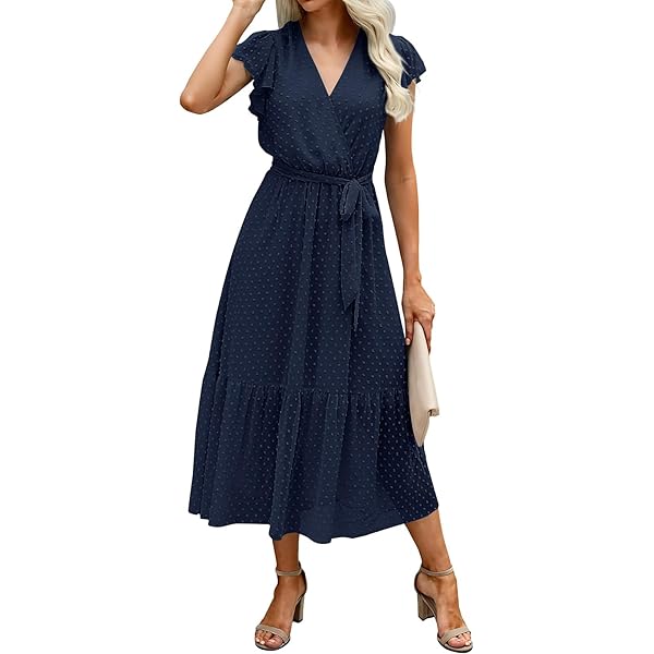 Wantonfy Zomerjurk voor dames, mouwloos, casual, lange jurken, A-lijn