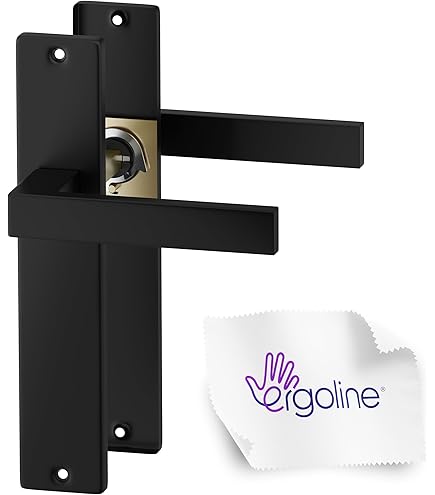 Assa Abloy D8812V000 deurklink met code-ontgrendeling, werkt op batterijen, grijs, linkerhand