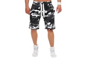 Finchman FM191 Herren Cotton Sweat Short Kurze Hose Bermuda Sweatpant Baumwolle