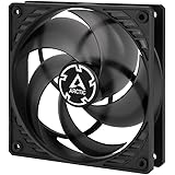 ARCTIC P12 PWM - 120 mm Case Fan with PWM, Pressure-optimised, quiet motor, Computer, Fan Speed: 200-1800 RPM - Black, Transp