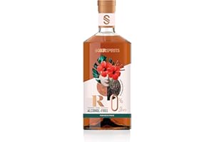 IL GUSTO SOBER SPIRITS – Rhum sans alcool 0,0 % – The Worlds Only Rhum sans alcool fabriqué à partir de vrais spiritueux – Lauréat d'or IWSC Award – Sans sucre ajouté – Sans arômes et colorants artificiels –