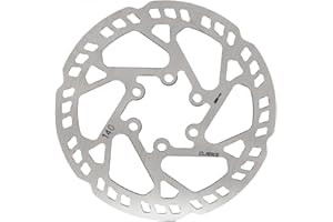 Clarks Cycle Systems CL-01 E-Bike Single Piece Steel 6-Bolt Disc Brake Rotor, Silver, 140mm