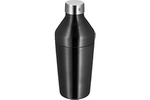 WMF Baric Shaker, Edelstahl Cocktail Shaker mit integriertem Barsieb, Höhe 23 cm, spülmaschinengeeignet
