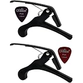 Chroma 2 Adet Chroma Kaliteli METAL Gitar Bağlama Saz Kaposu - Capo Kelep&ccedil;e &amp; Sağlam Metal