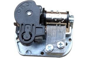 Youtang 18 Note Windup Gold Plating Clockwork Mechanism DIY Music Box Movement,Tune:Happy Birthday