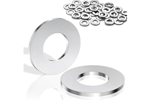 NENULL Rondelle in acciaio inox, 40 pezzi, M8 x 16 x 1,5 mm