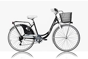 CICLI CASCELLA BICI BICICLETTA 26 CASCELLA MARILUF DONNA 6V NERA MADE IN ITALY