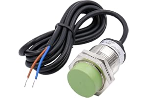 Heschen Sensore di prossimità induttivo PR30-15DO Tipo cilindrico, 15 mm, M30 rotondo, non schermato, 12-24VDC 2-fili, NO (normalmente aperto) CE