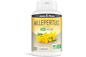 Herbes Et Plantes Millepertuis Bio 200 Comprimés 400 mg