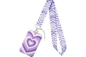 VALICAER Colgantes de Tarjetas de Identificación con Cordón Duradero Lanyard con Tarjetero Cordones de Insignia con Badge Holder Lanyard with Badge Case para Oficina Escolares Médicos Enfermeras Personal