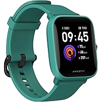 Amazfit Bip U SmartWatch mit großem Farbdisplay 1,69" 50-Sphären Uhr mit 60 Sportmodi, 5 ATM, robuste 14 Tage Akkulaufzeit mi