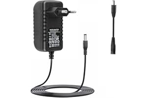 ZUOKENZU [Polarität veränderbar] 9V Netzteil DC9V 2A 1A Ladegerät AC zu DC9V 2A 1A 500mA 400mA 300mA 200mA 100mA für Label Maker, Klavier Keyboards, Gitarrenpedale DC9V Transformator