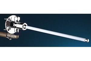 DELABIE Robinet temporisé mural lavabo commande fémorale 15-21 L440