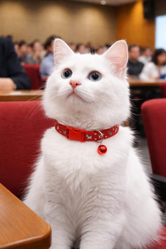 KEDİ BOYUN TASMASI ZİLLİ VE AYARLANABİLİR KIRMIZI