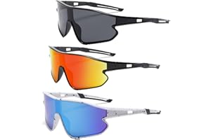 JOGVELO Sport Polarisées Lunettes de Soleil pour Enfants Garçons et Filles de 6-14 ans