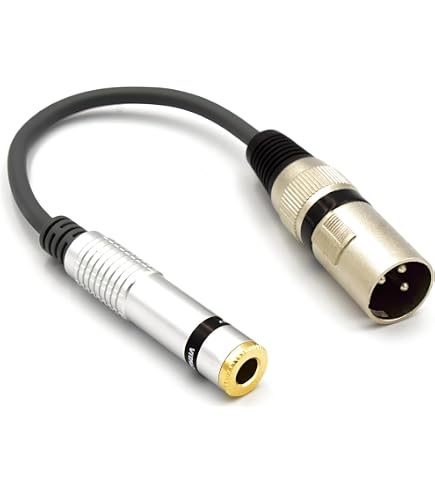 Lot 2 Adaptateurs Speakon NL4FC Vers Jack 6,35mm Femelle - Connecteurs Audio Haut-Parleurs