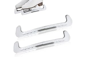 Cyrank 1 par de Protectores de Cuchillas de Hockey Deportivo, Protectores de Cuchillas de Patines de Hockey sobre Hielo, Cubierta de plástico con Protector de Patinaje sobre Hielo de Primavera